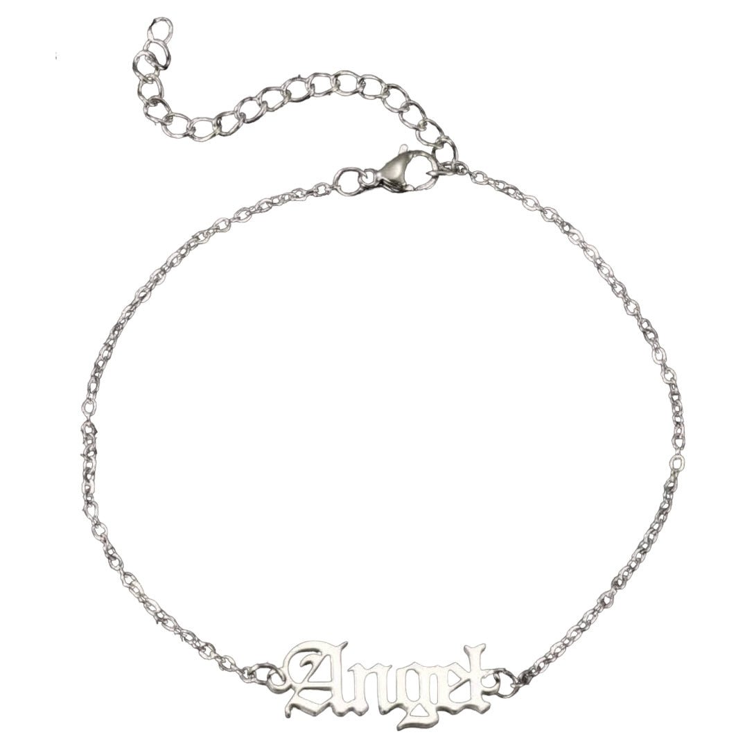 Angel Cable Chain Anklet - HOUSE OF ANKLET