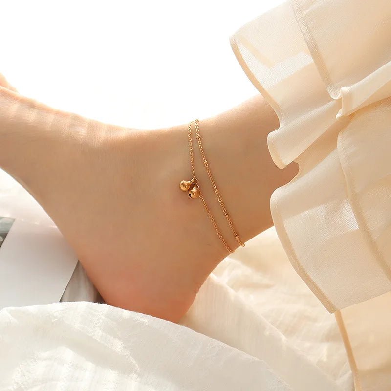 Bell Charm Anklet - HOUSE OF ANKLET