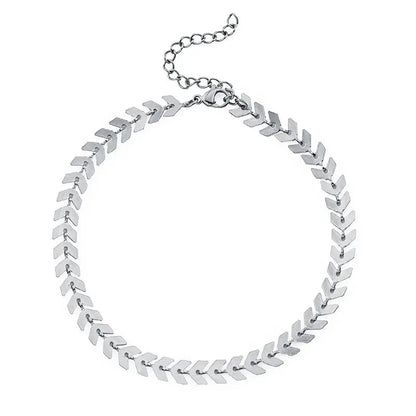 Fishbone Anklet - HOUSE OF ANKLET