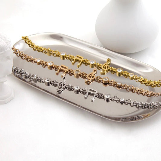 Musical Notes Anklets - HOUSE OF ANKLET