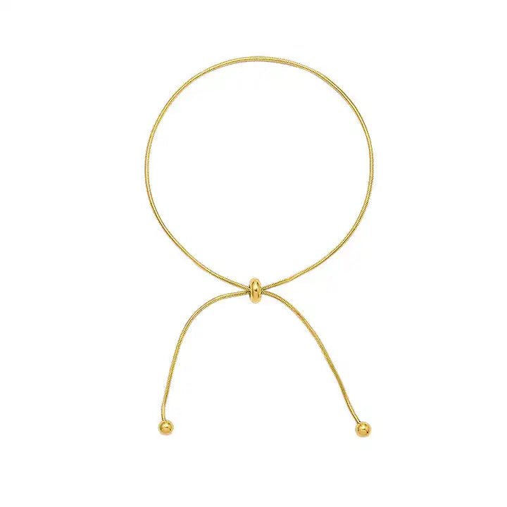 Simple Tassel Adjustable Anklet - HOUSE OF ANKLET