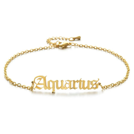Zodiac Anklet - HOUSE OF ANKLET